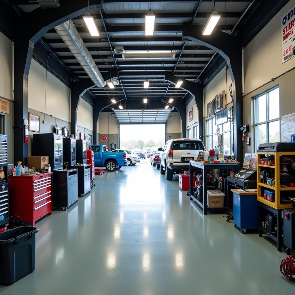 Freestate Auto & Truck Service Shop Interior