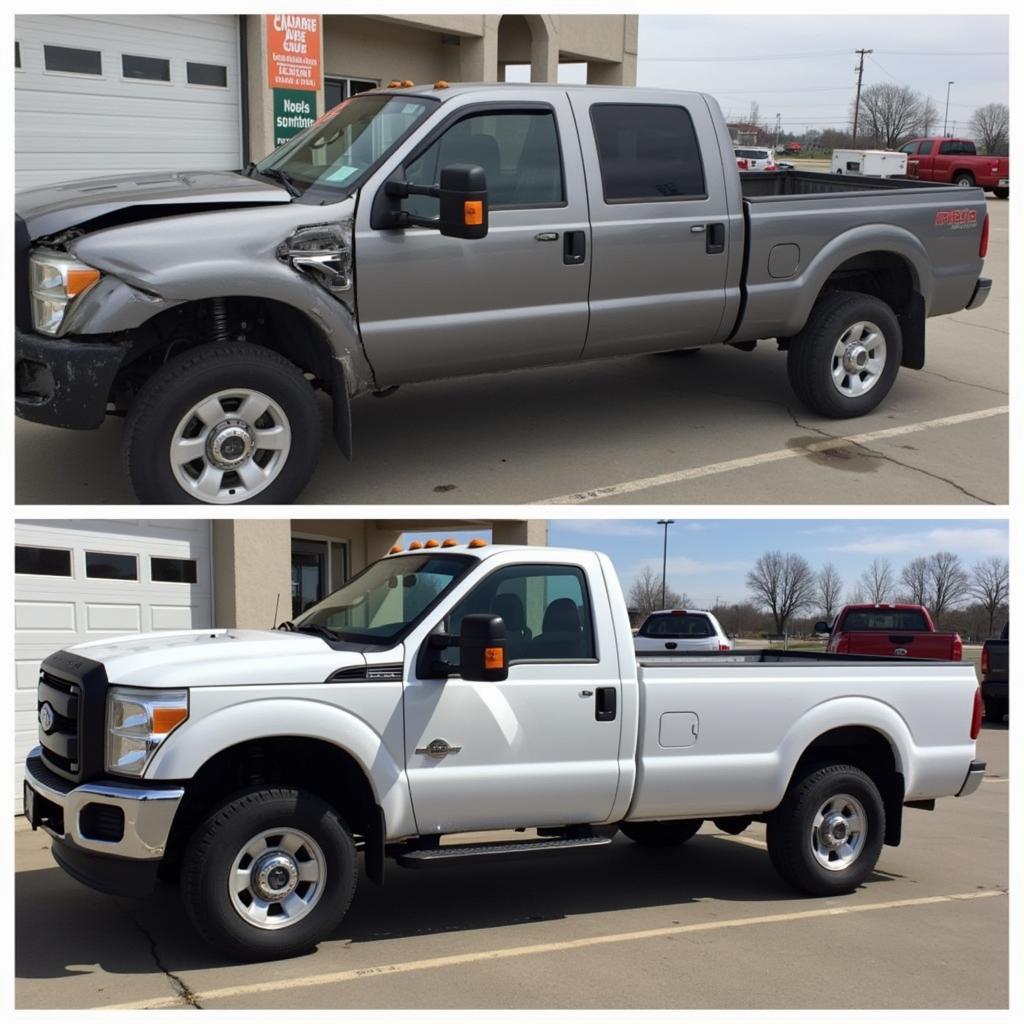 Freestate Truck Repair Before and After