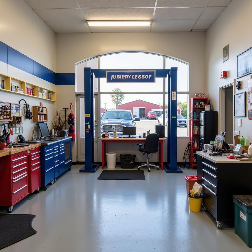 Fresno Auto Repair Shop Interior