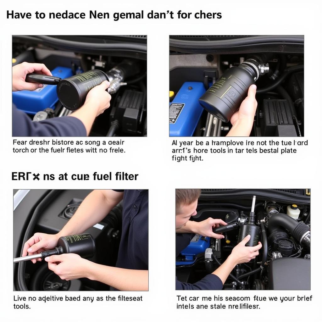 Replacing a Car's Fuel Filter