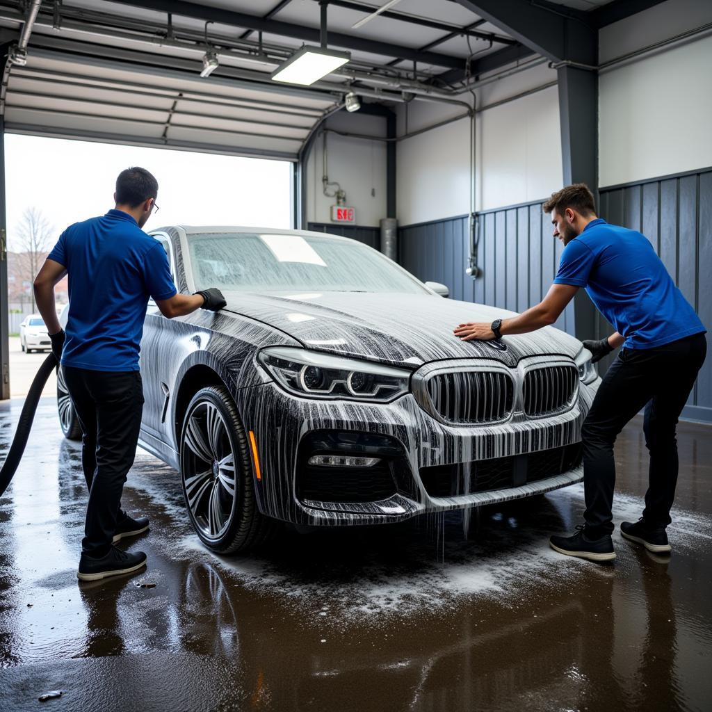 Full-Service Car Wash Detailing