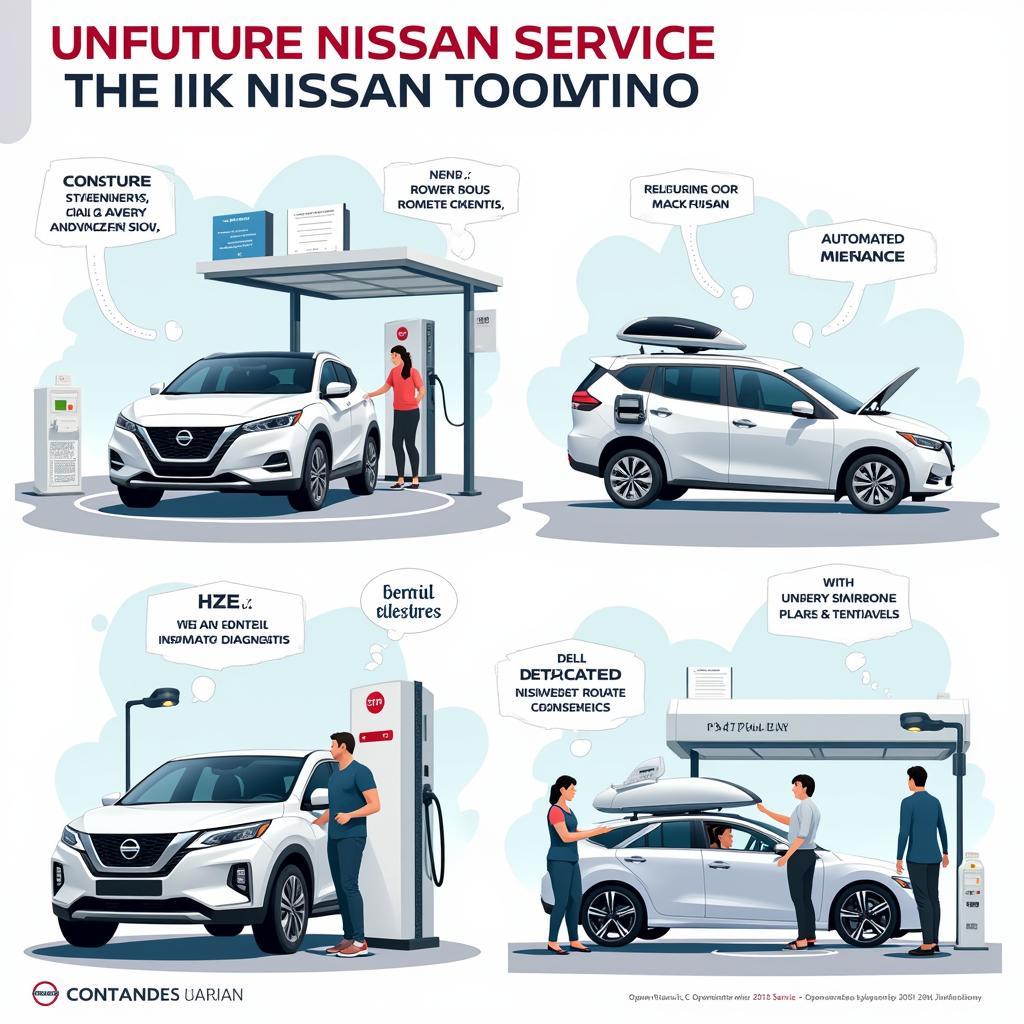 Future of Nissan Service: Connected, Autonomous, Electric