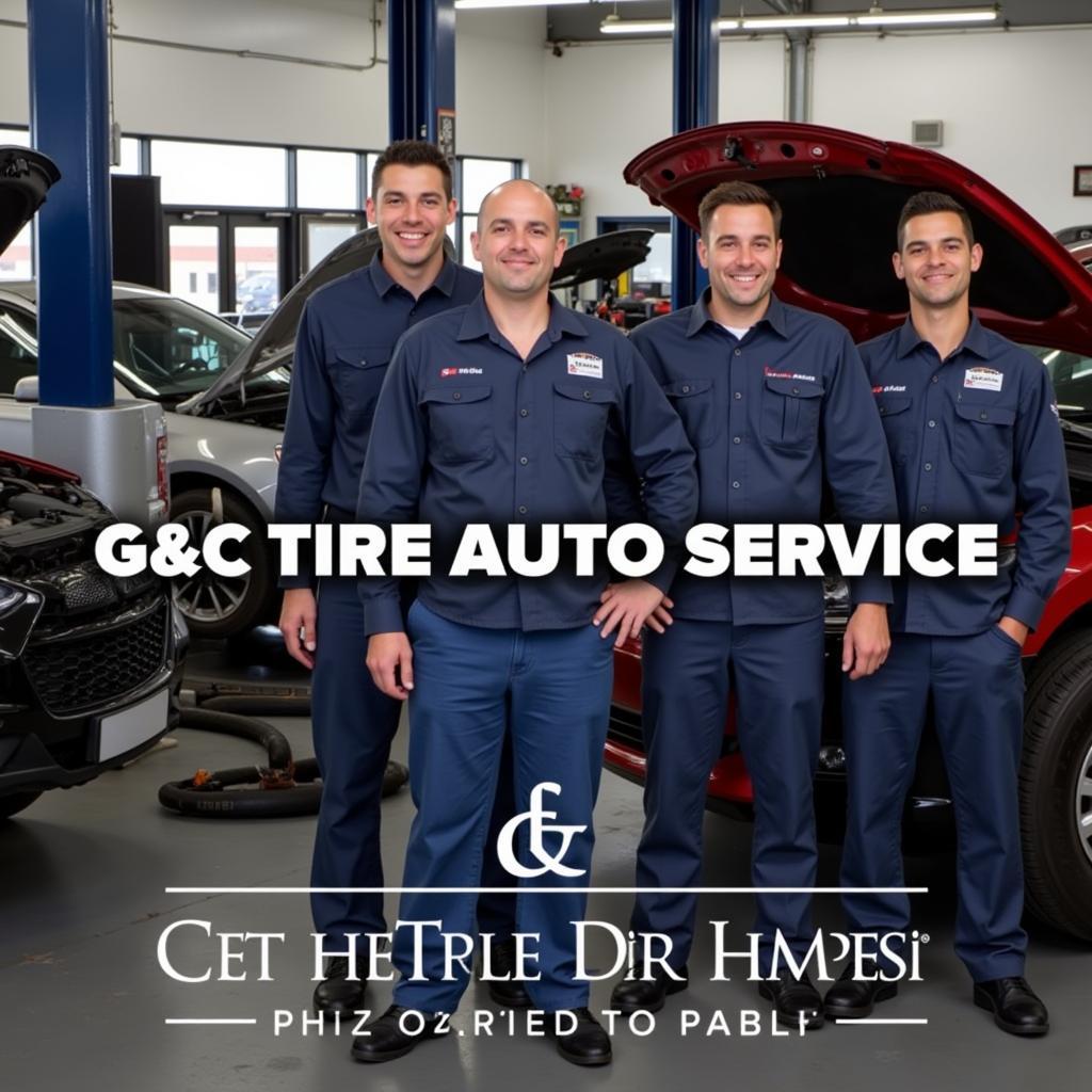 G&C Tire and Auto Service Team of Mechanics