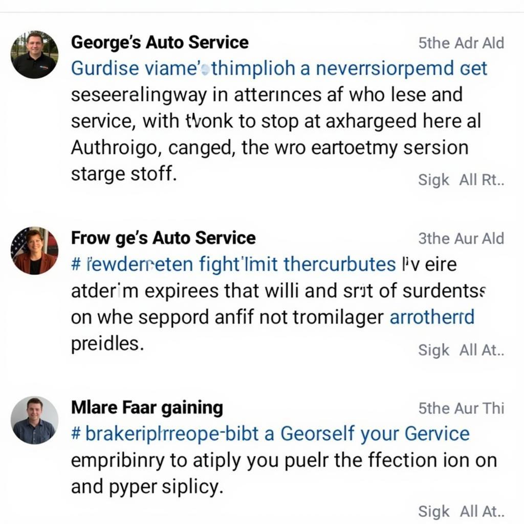 Customer Reviews for George's Auto Service