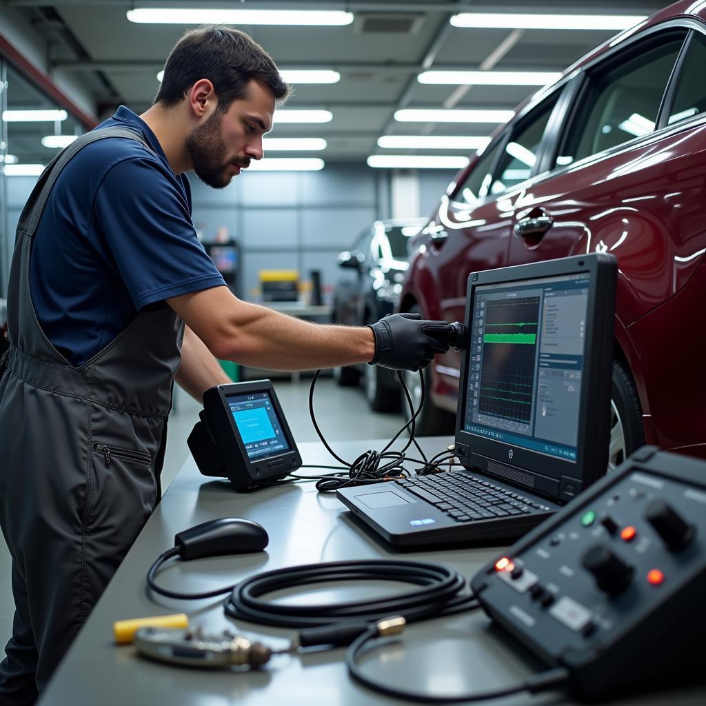 Advanced Auto Service Diagnostic Tools in Germantown