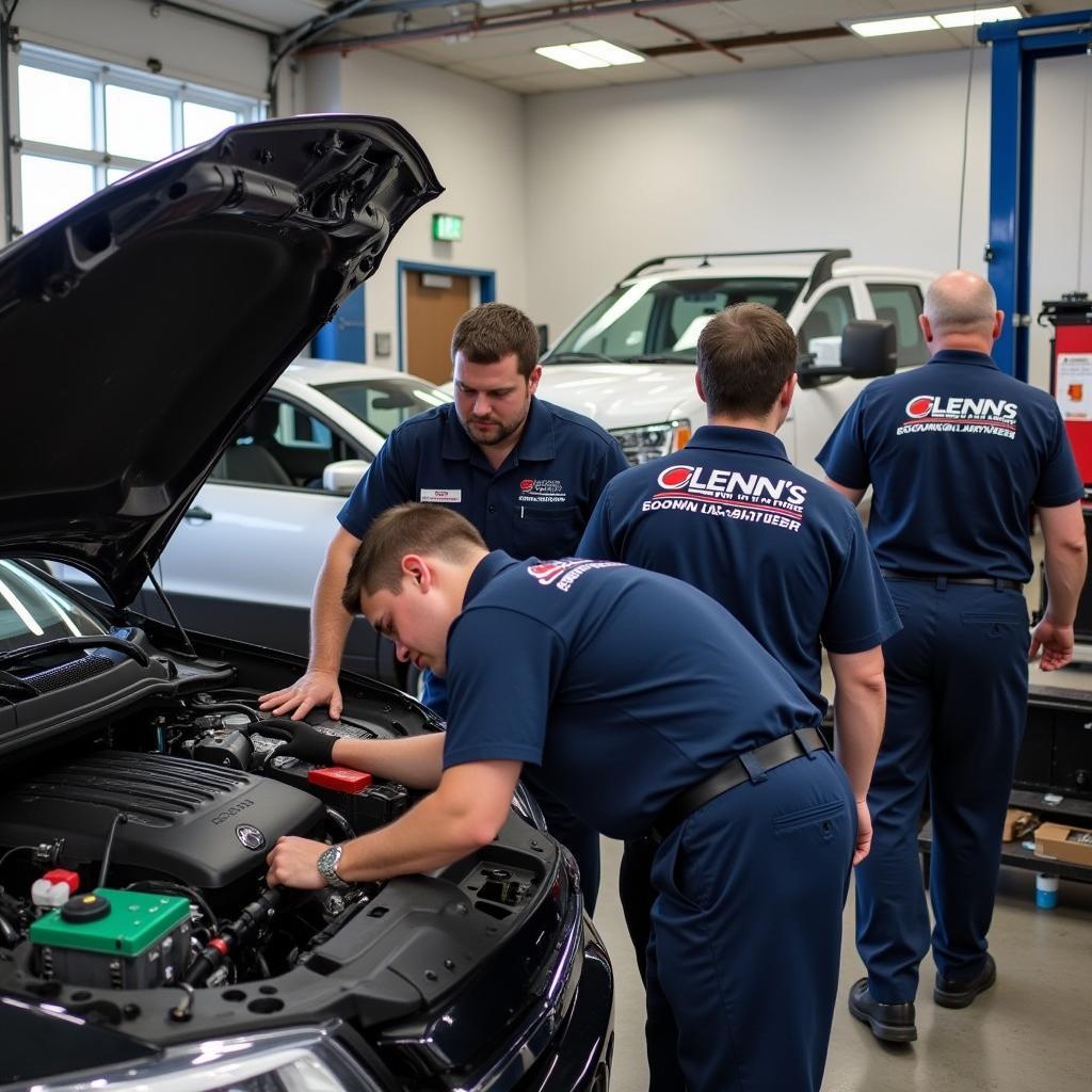 Certified Technicians at Glenn's Auto Service