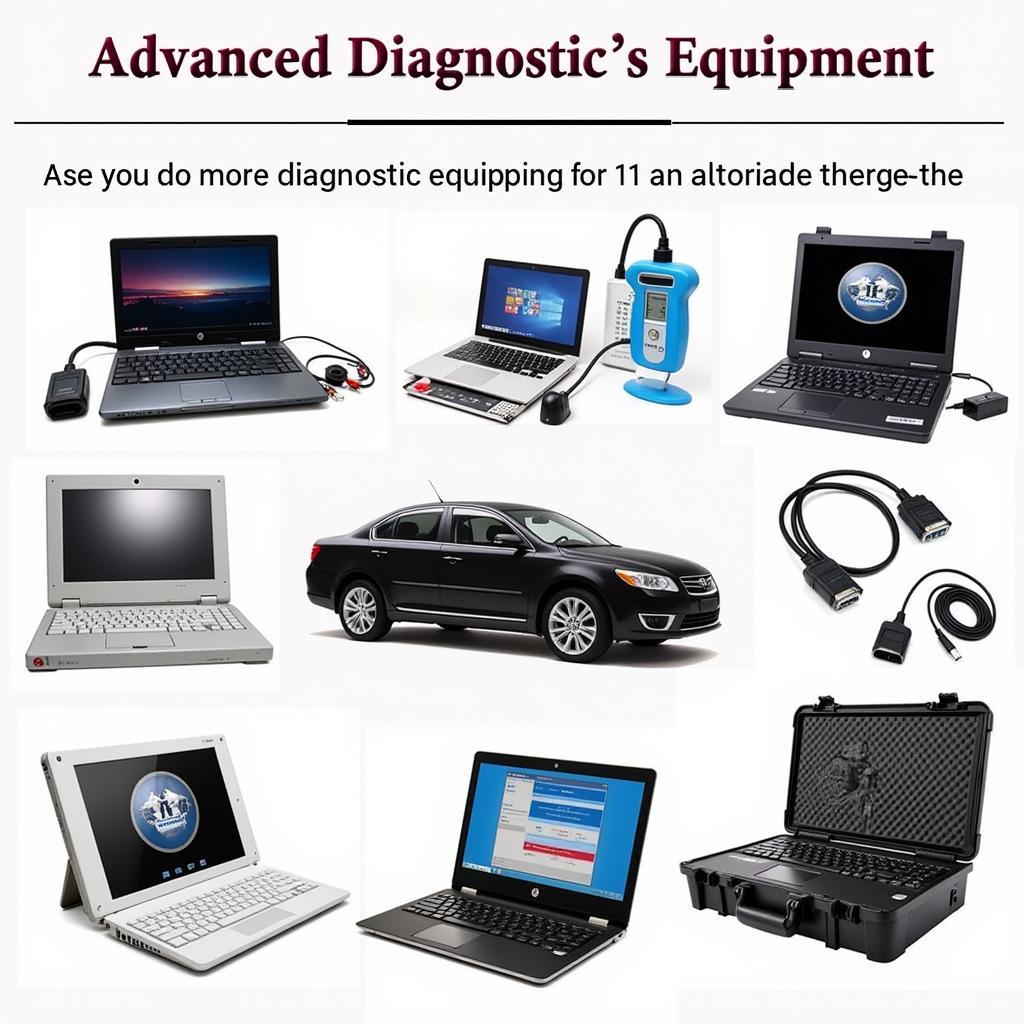 Modern Diagnostic Tools at Goldy Auto Service Department