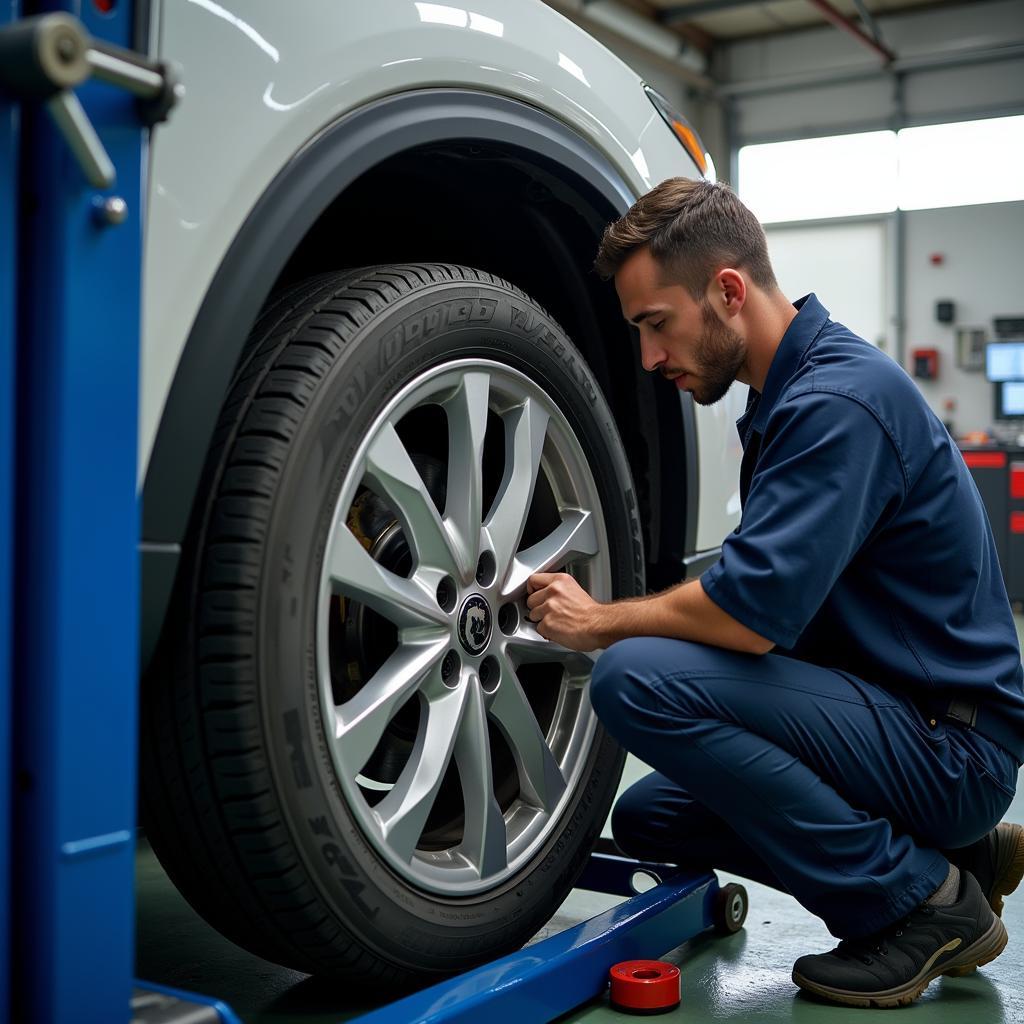 Goodyear Tire Installation