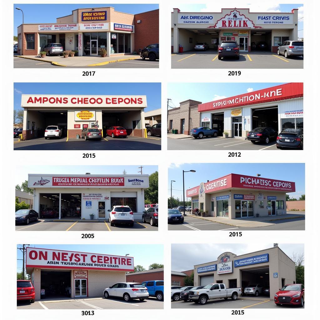 Grand Rapids auto repair shops offering a variety of services.