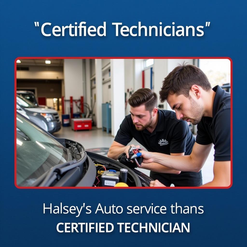 Expert Technicians at Halsey's Auto Service