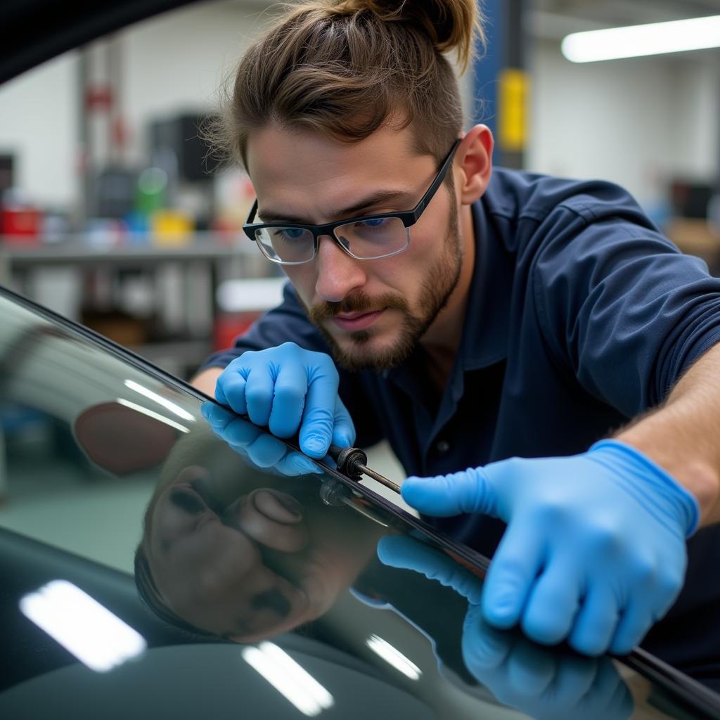 Certified Auto Glass Repair Technician in Harford County