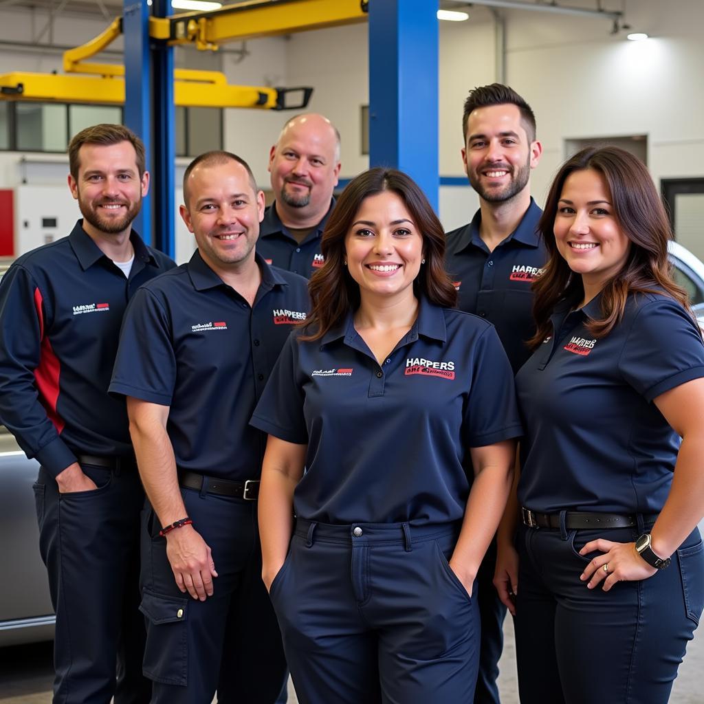 Harpers Auto Service Team