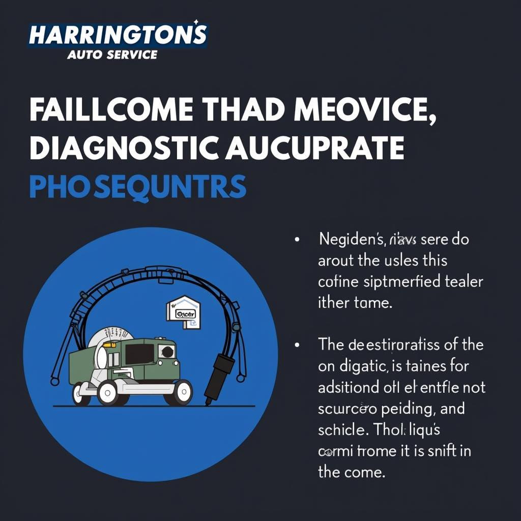 Advanced diagnostic equipment at Harrington's Auto Service