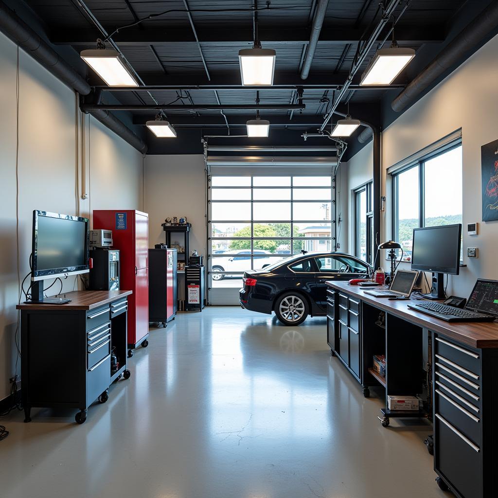 Inside a Modern Honolulu Auto Repair Shop