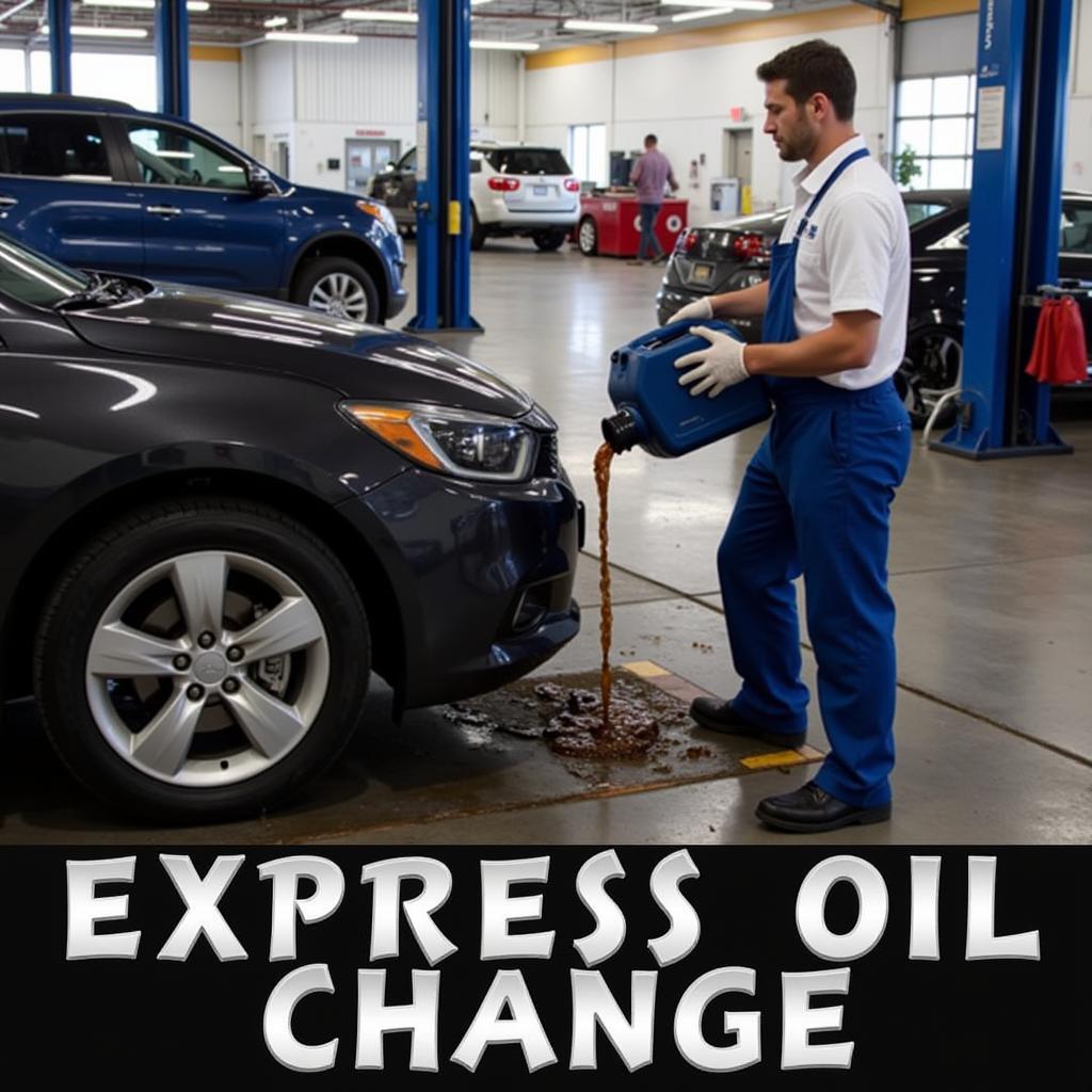 Express Oil Change Service in Houston TX 77076