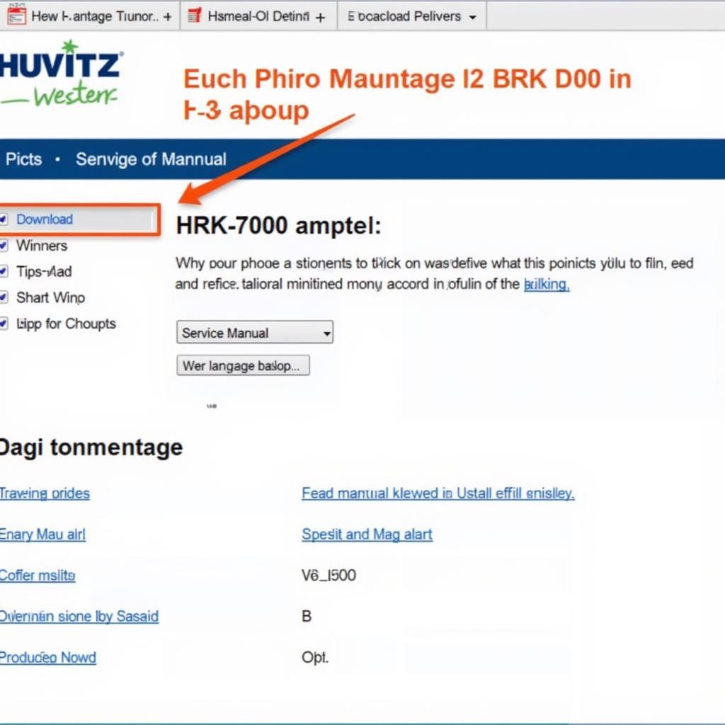 Downloading the Huvitz HRK-7000 Service Manual