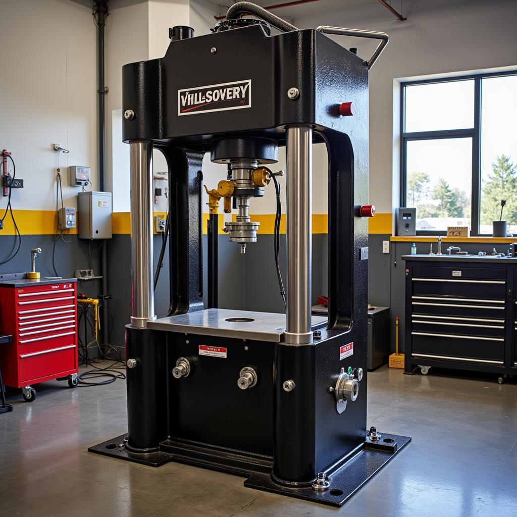 Hydraulic Press in Auto Store