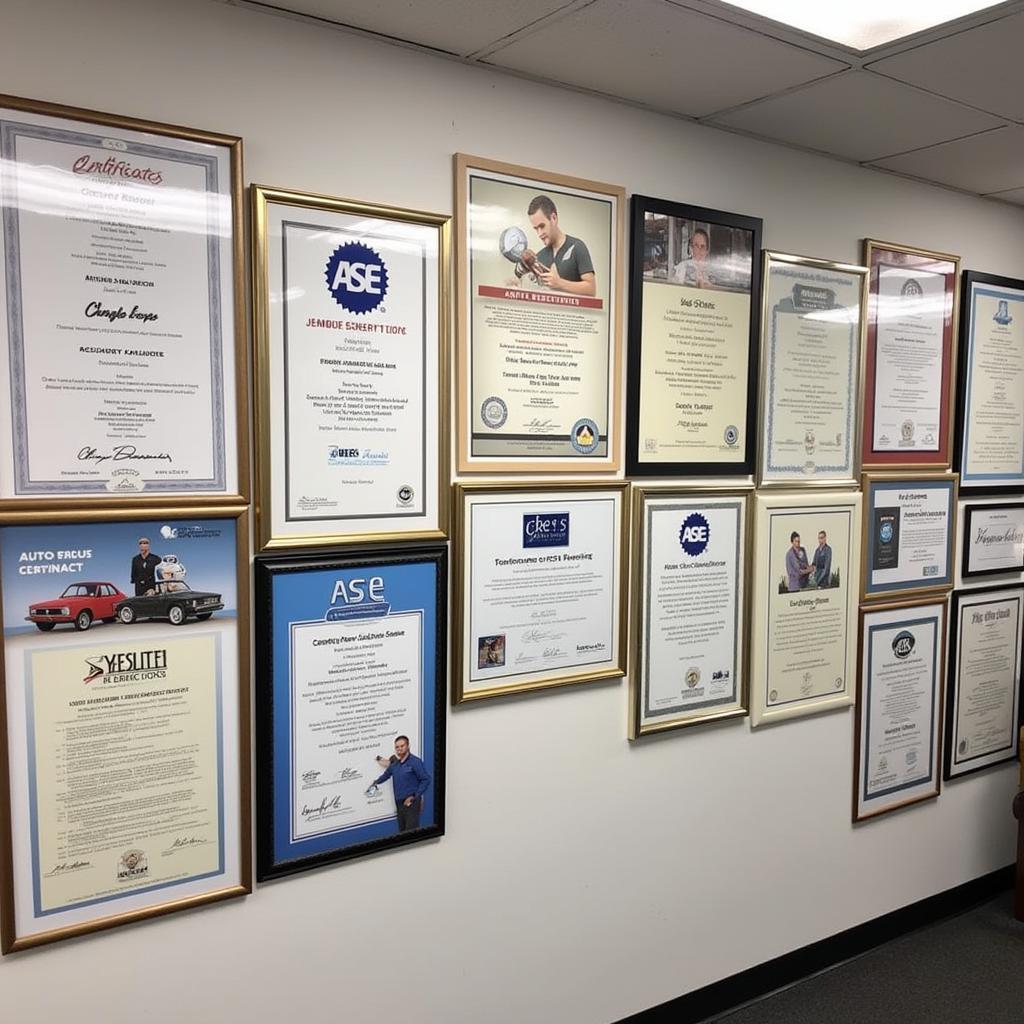 ASE Certified Ike's Auto Service Technicians