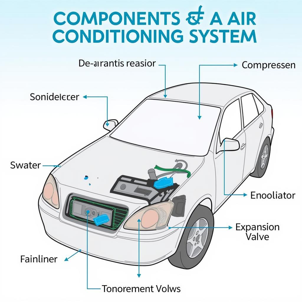 Indianapolis Car AC System Components