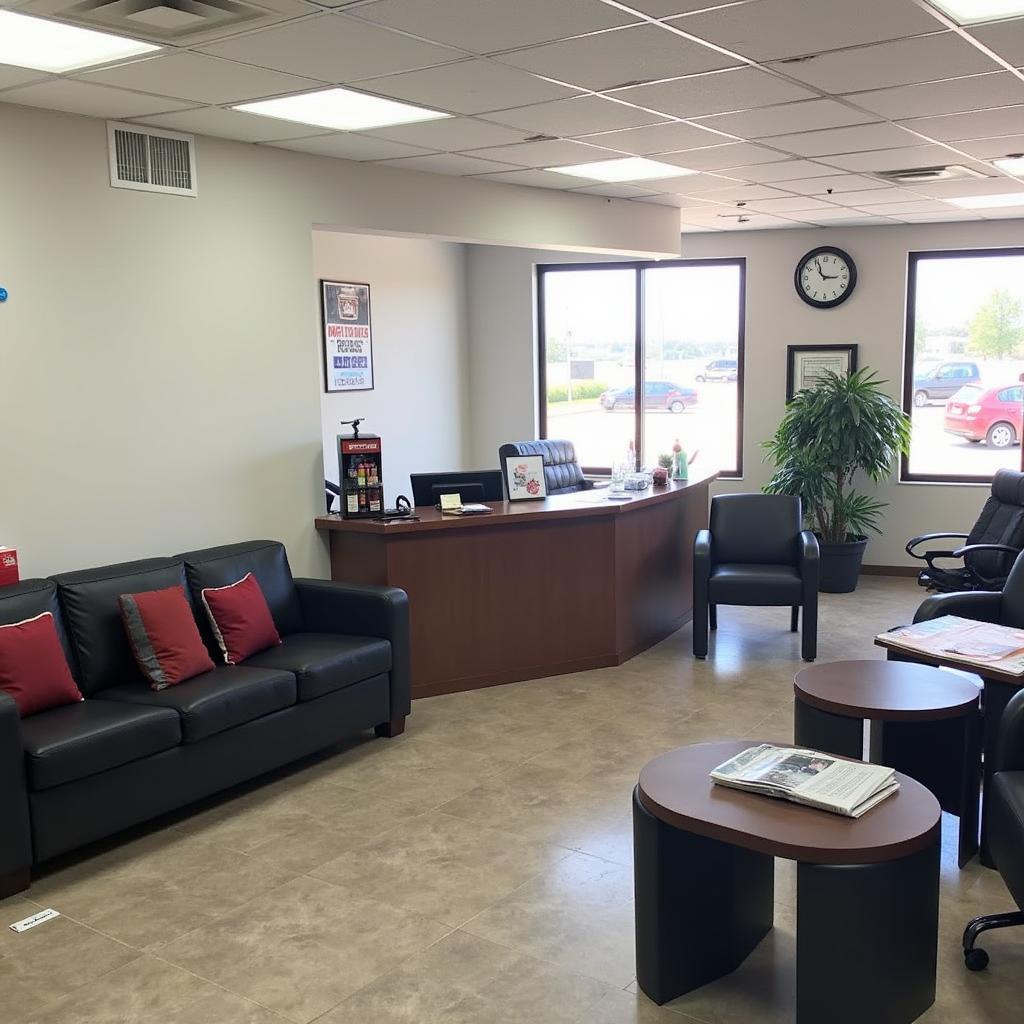 J&J Auto Service Customer Waiting Area