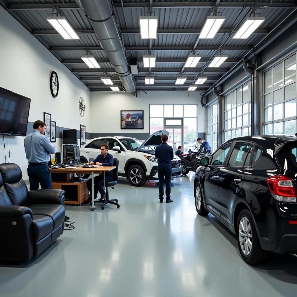 Modern and Well-Equipped Japan Auto Service Center