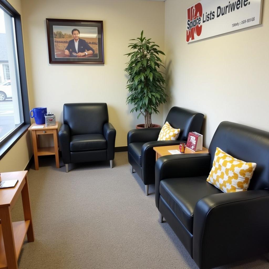 Comfortable Customer Waiting Area at JCP Auto Service LLC