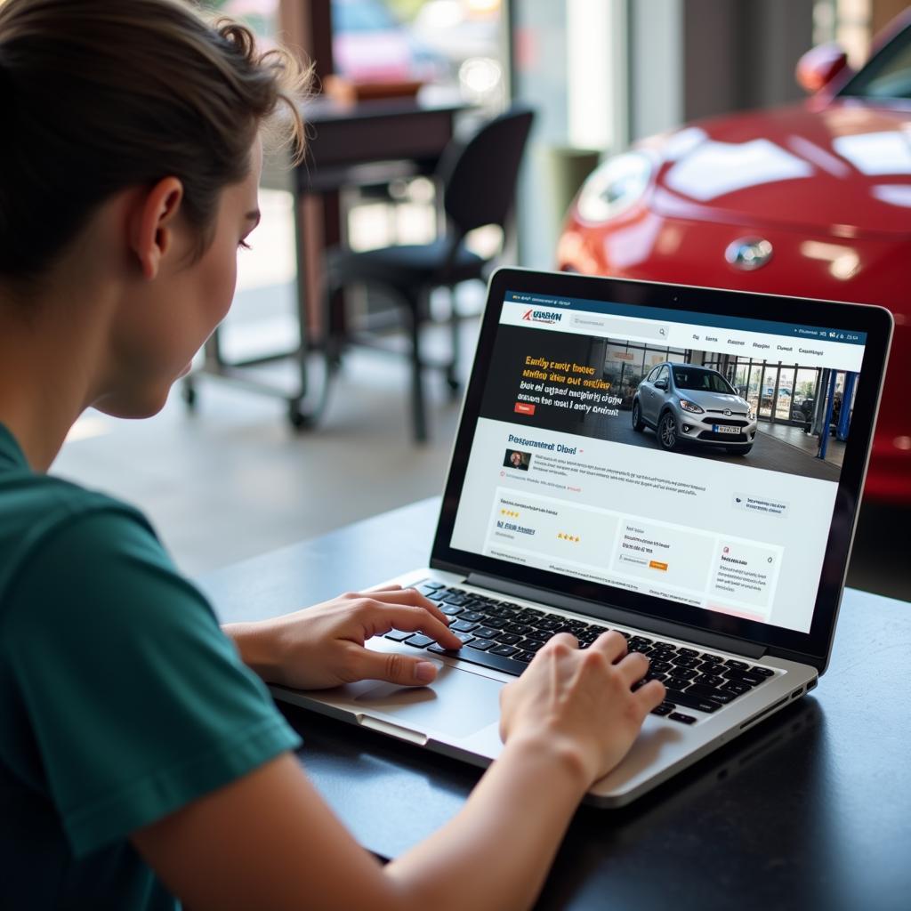 Checking Online Reviews for Auto Service Providers