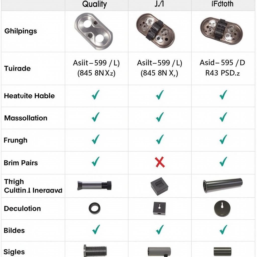 JNC Tier Comparison Chart