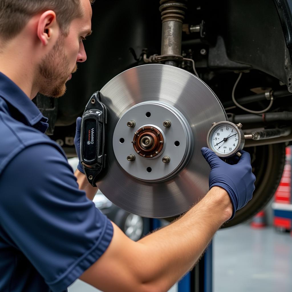 JS Auto Service Brake Inspection