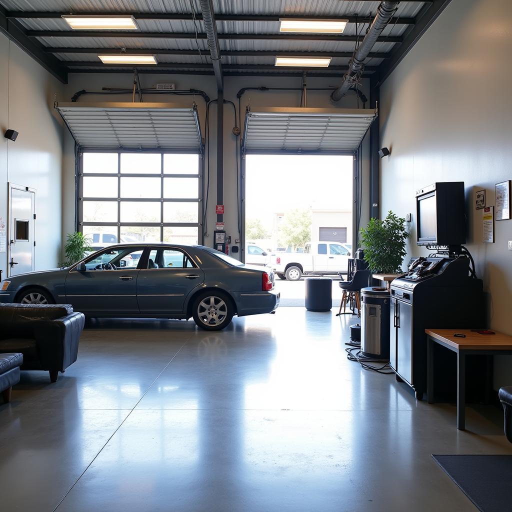 Interior of a Killeen Auto Repair Shop