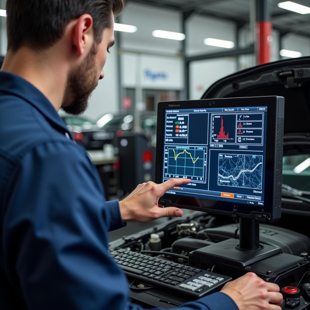 Modern Diagnostic Equipment at K&S Auto Services