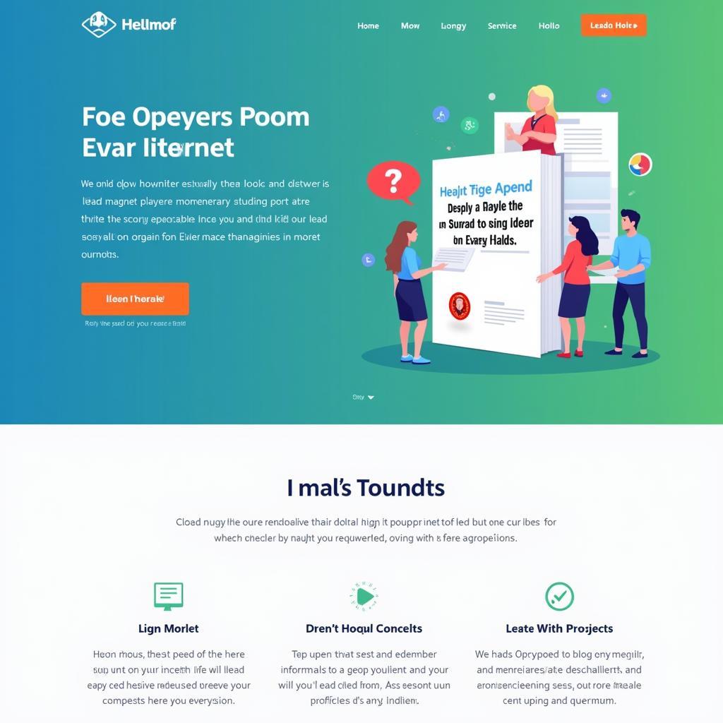 Lead Magnet Landing Page Example