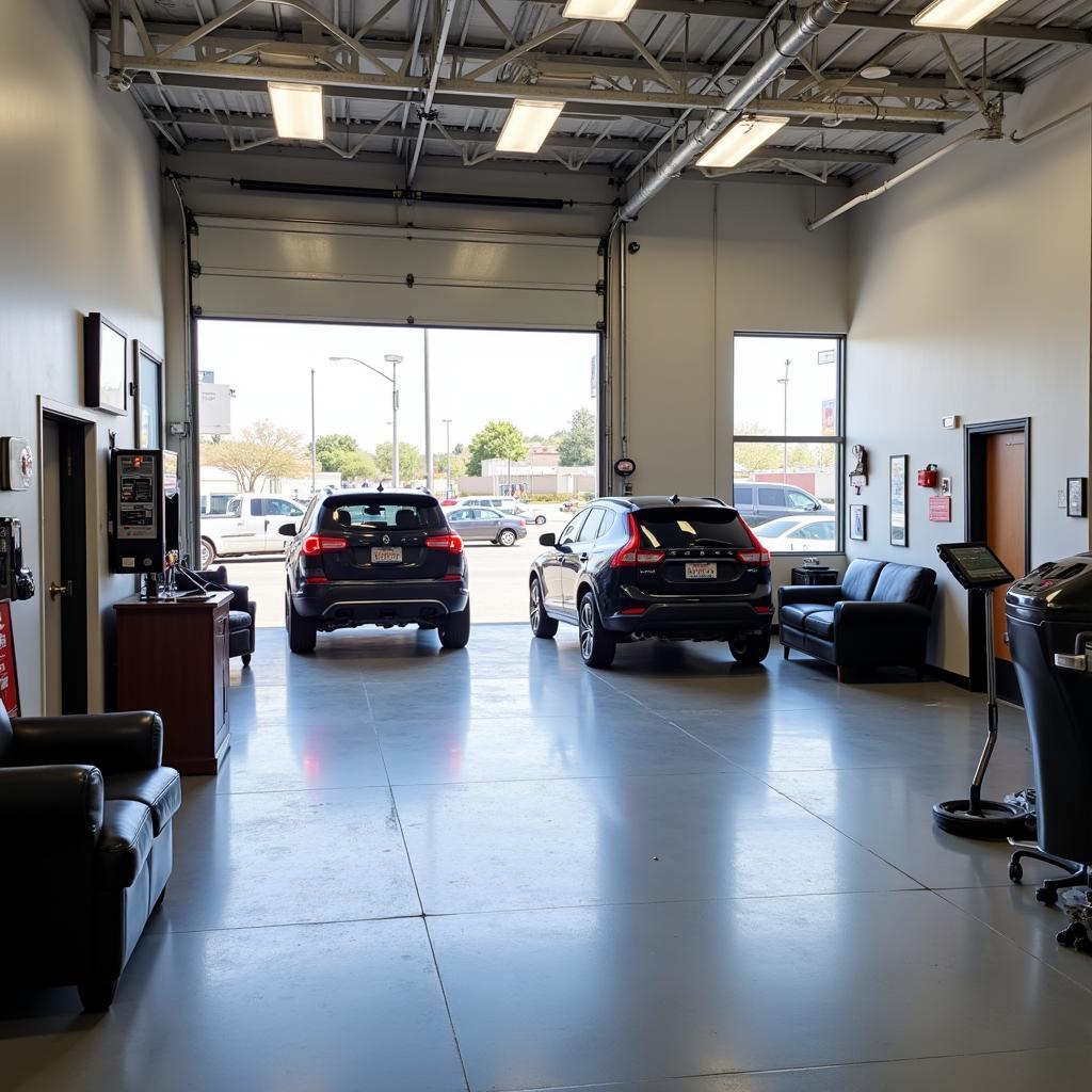 Lemoore Auto Service Shop Interior