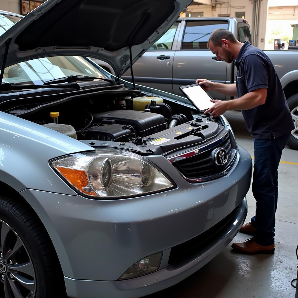 Car Repair at Len's Auto Service