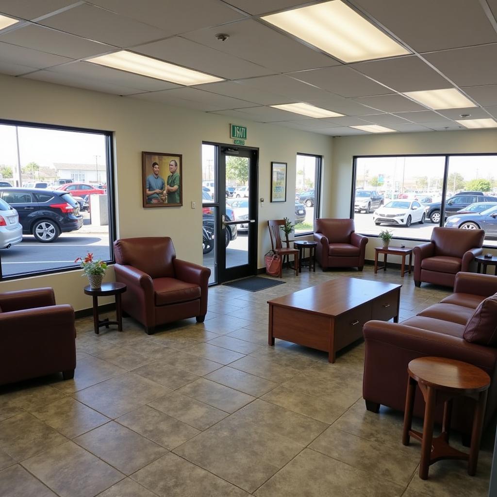 Comfortable Customer Waiting Area at Linares