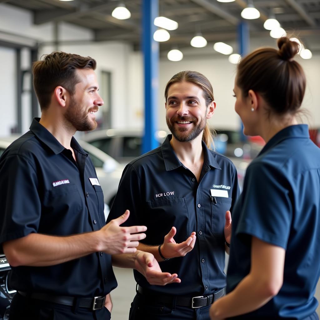 Local Auto Body Shop in Hyattsville - Customer Interaction