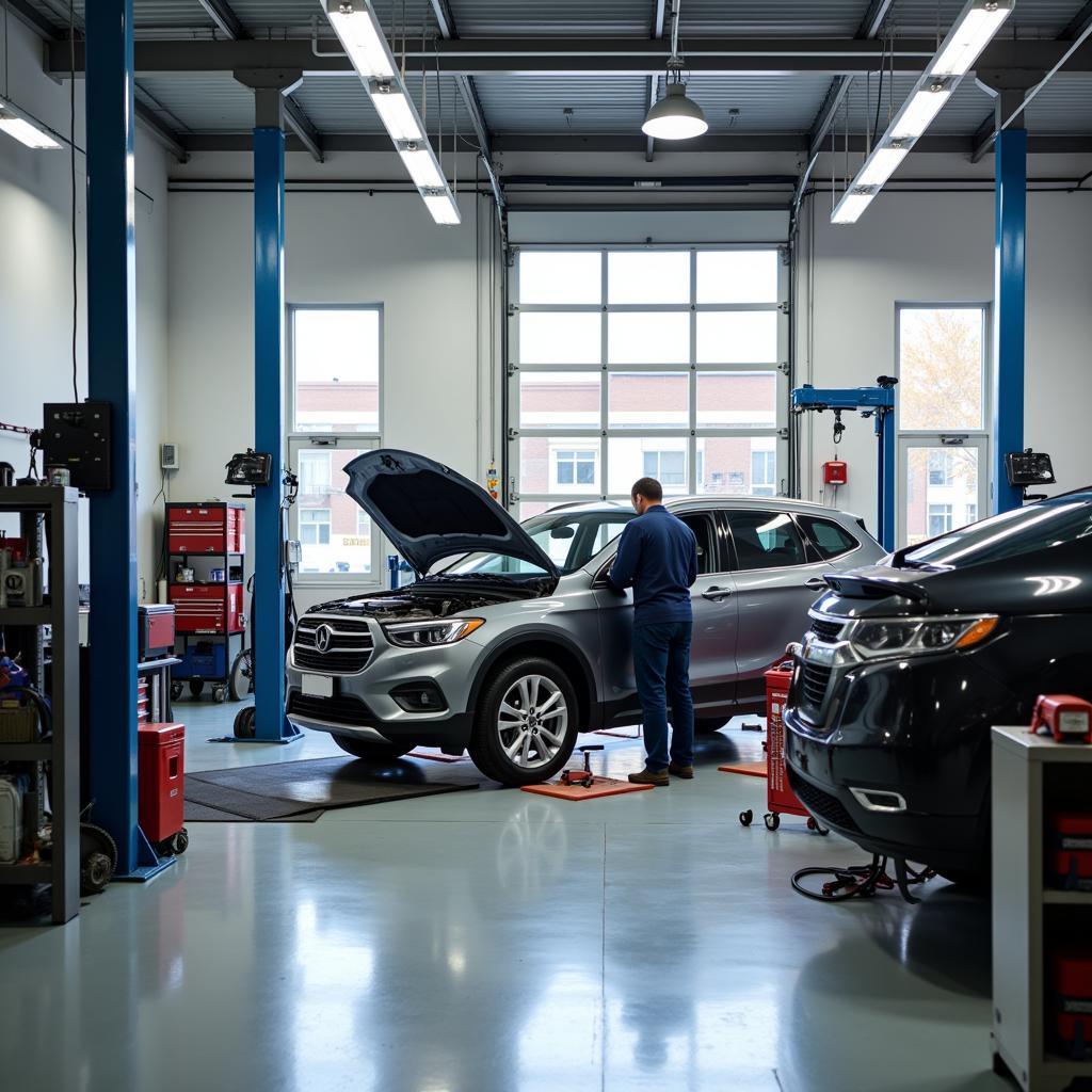 Modern and Well-Equipped Auto Service Center in Long Hill