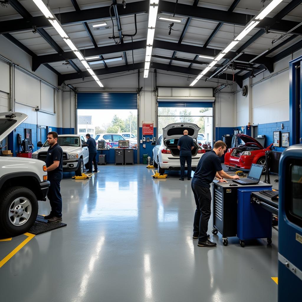 Los Angeles Fleet Maintenance Garage