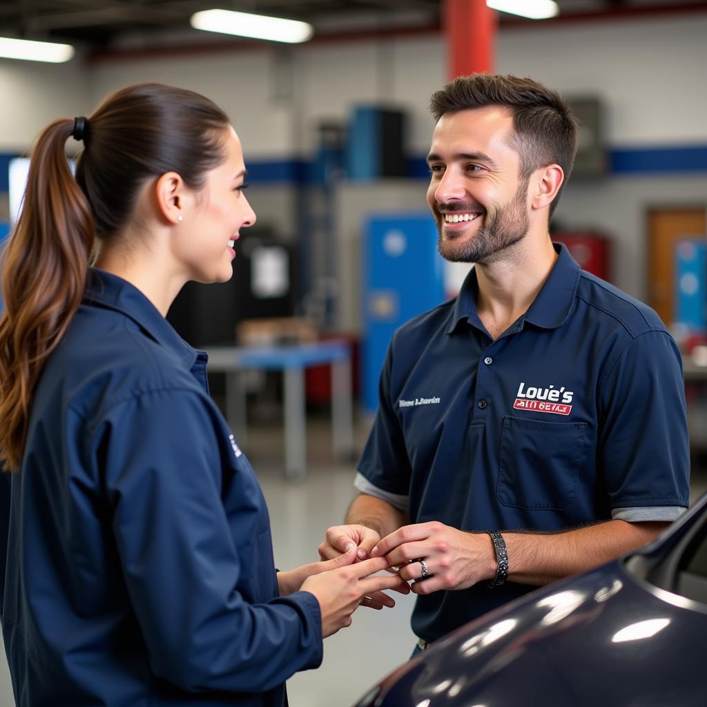 Louie's Auto Service Customer Satisfaction