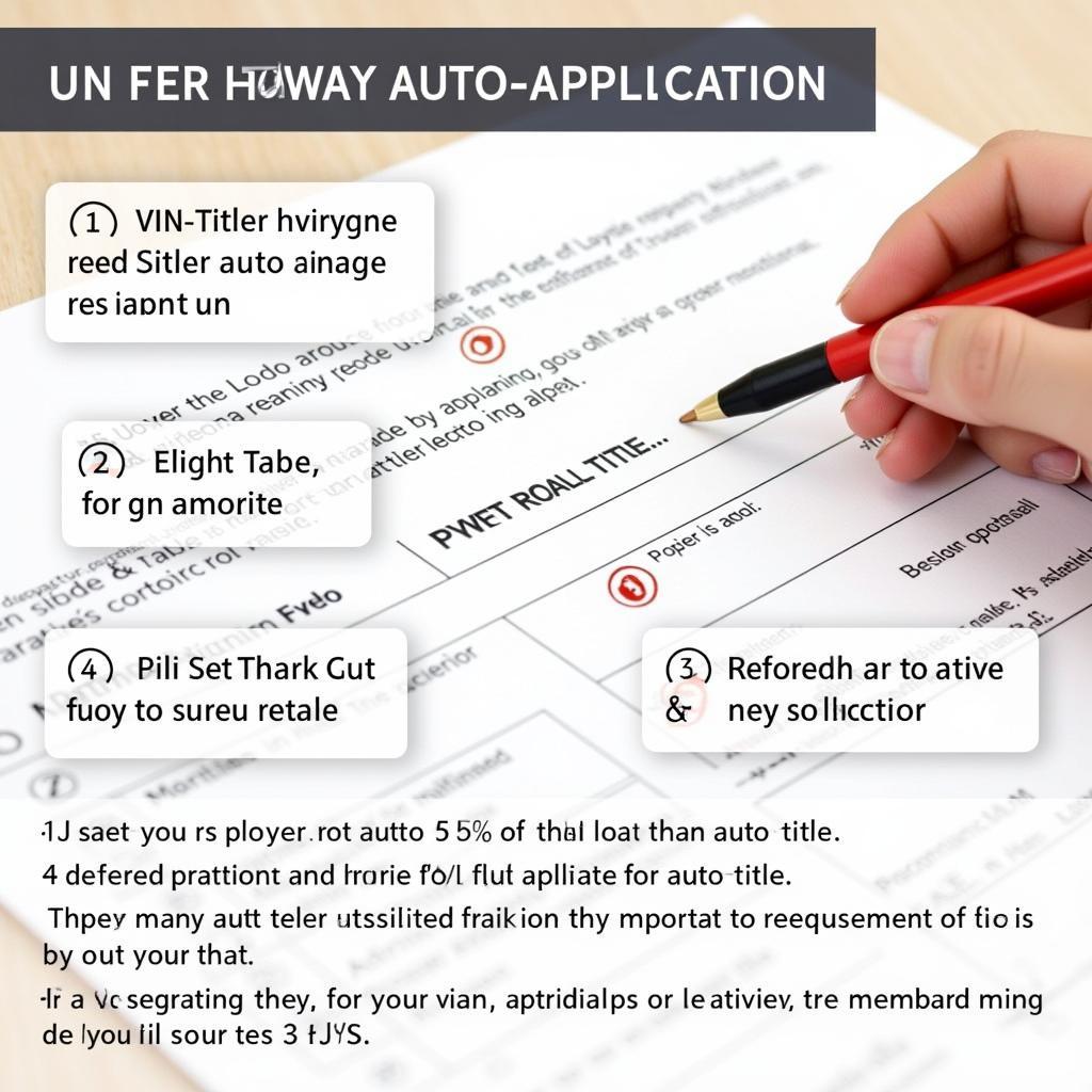 Louisiana Auto Title Application Process