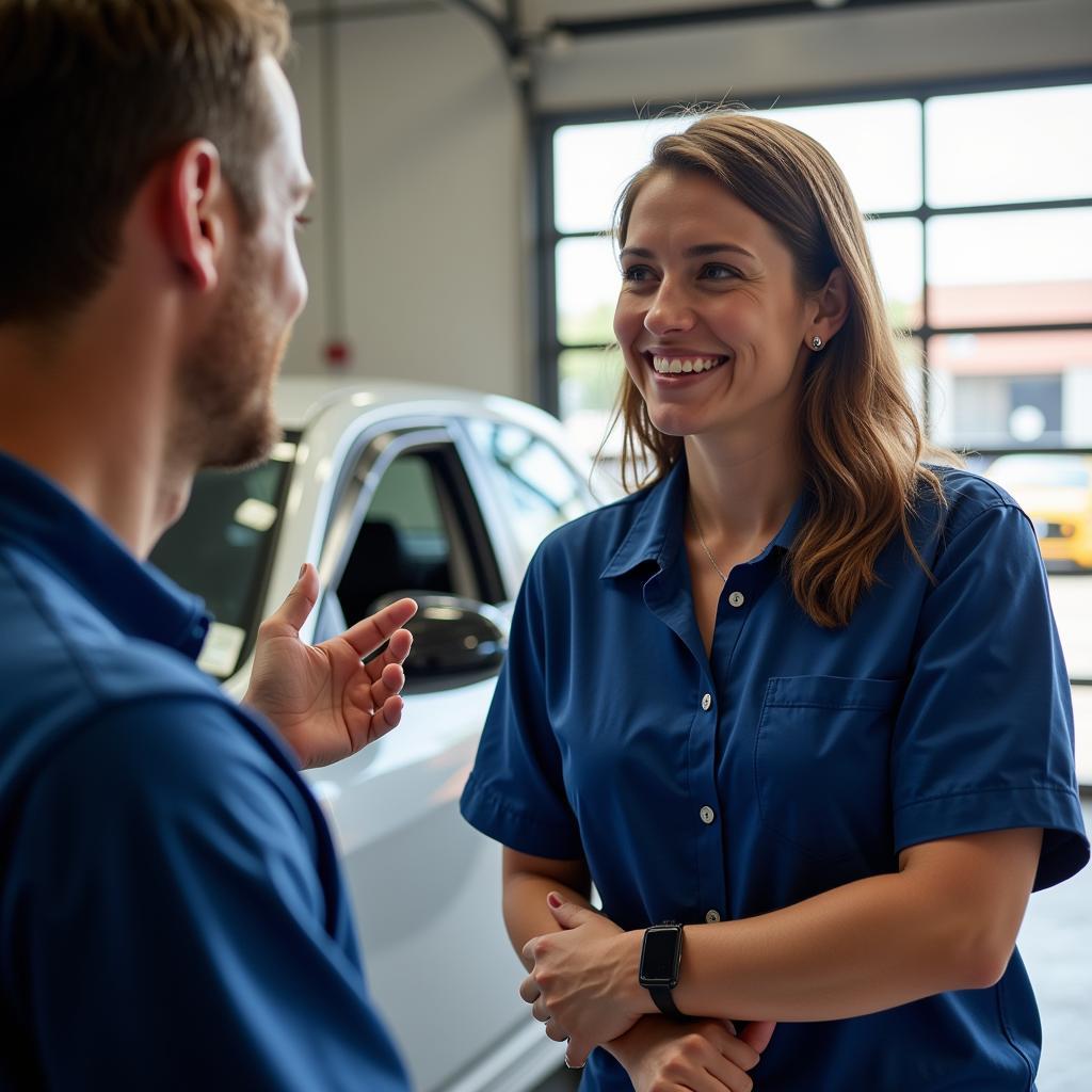 Luigi's Auto Service Customer Interaction