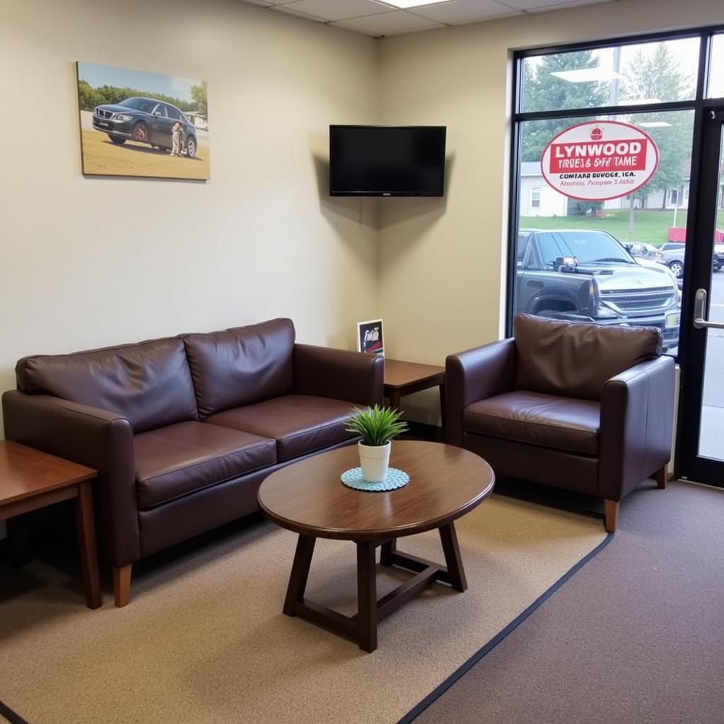 Comfortable Customer Waiting Area