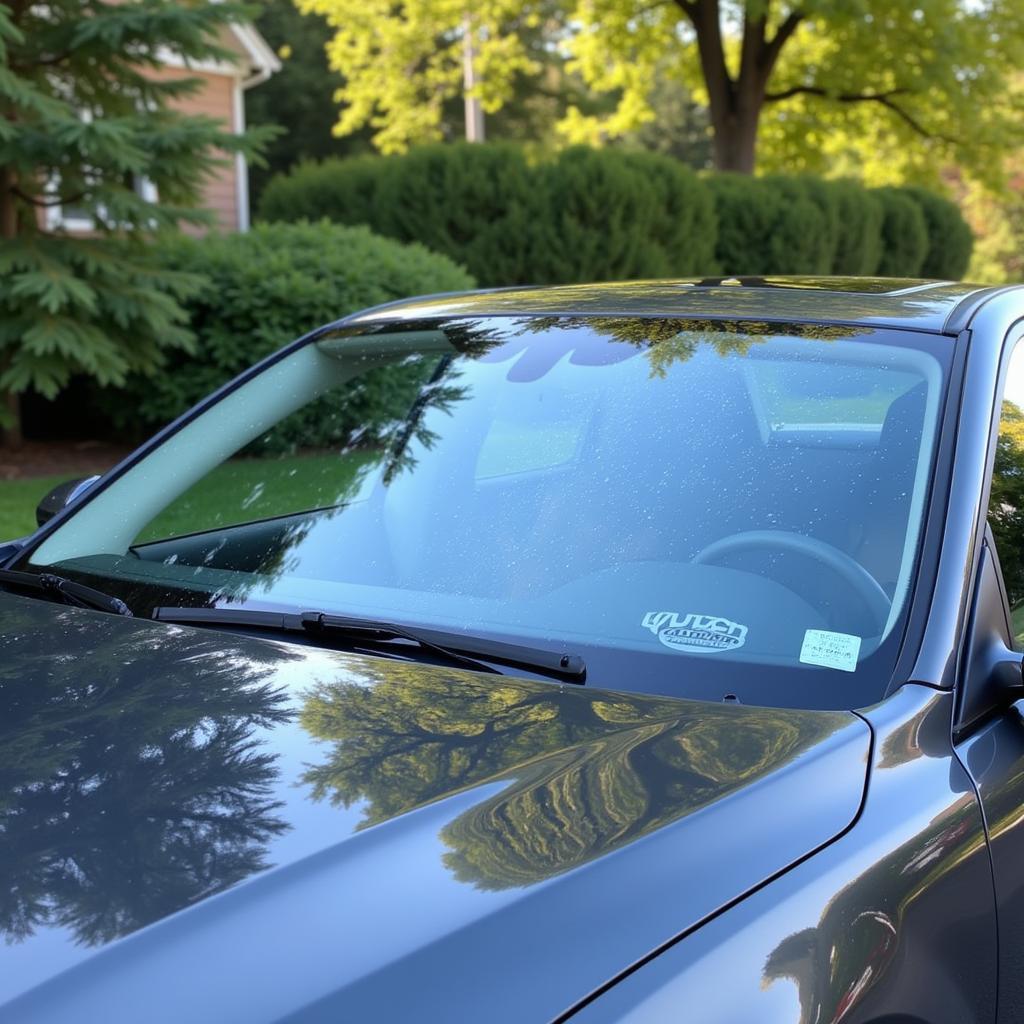 Maintained Polished Windshield in Portland