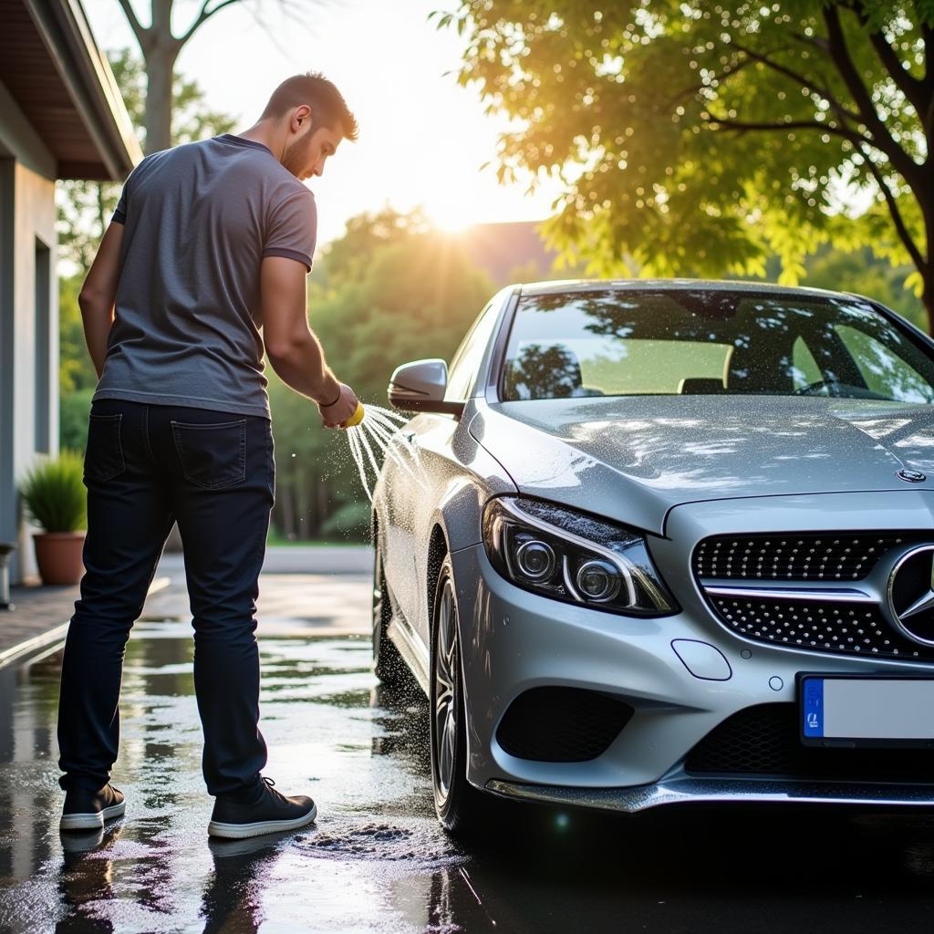 Maintaining Car Detail with Regular Washing