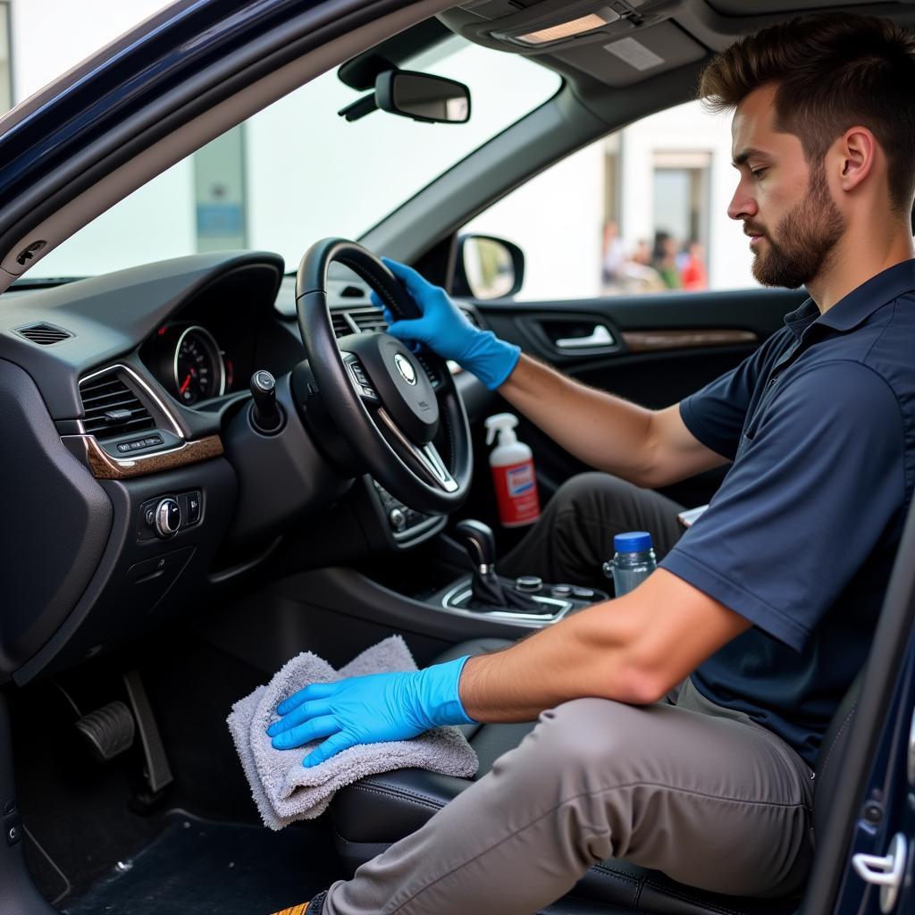 Interior Car Cleaning in Manalapan Township