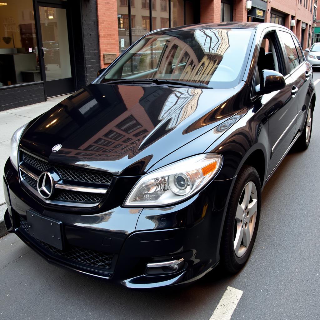 Newly Repaired Car in Manhattan