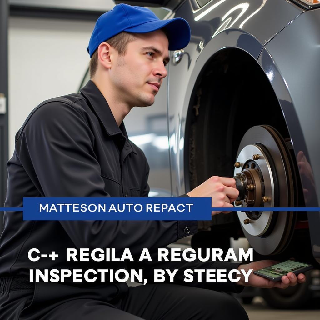 Matteson Auto Repair Shop Brake Inspection