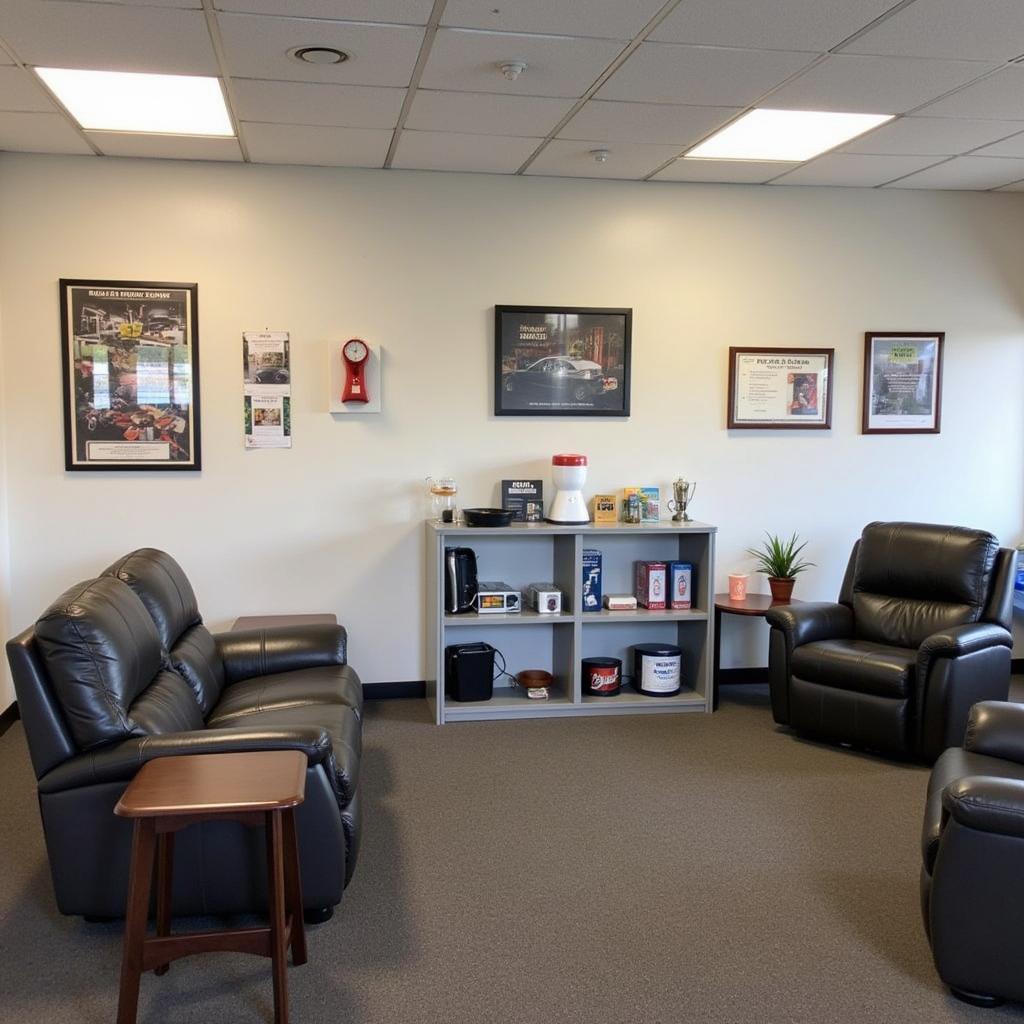 Comfortable Waiting Area at Matt's Auto Service Center