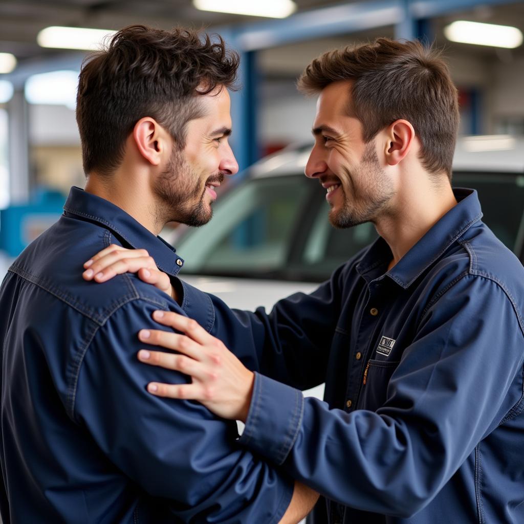 Mechanic Empathizing with Customer