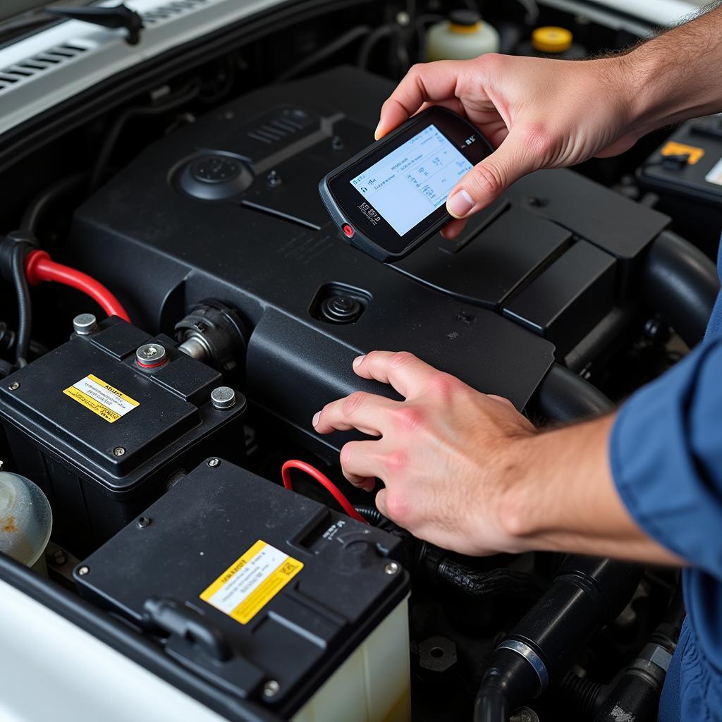 MG Engine Bay Inspection